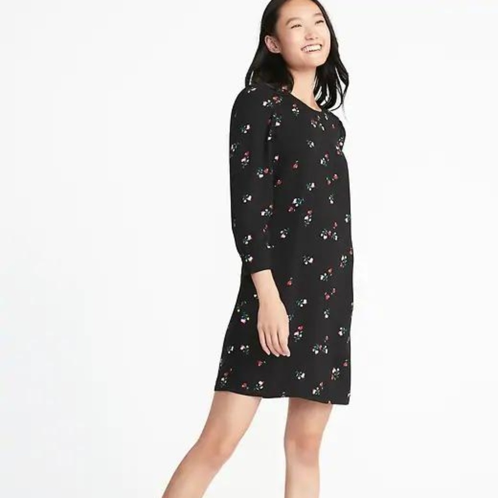 Old Navy Crepe Shift Dress for Women